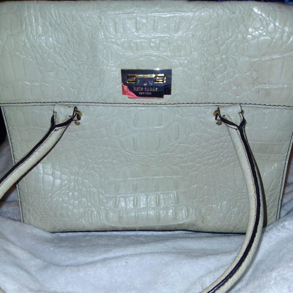 Kate spade crocodile  bag